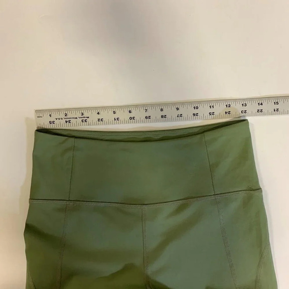 Girlfriend Collective Women's High Waist Stretch Cropped Leggings Size‎ M - Picture 11 of 14